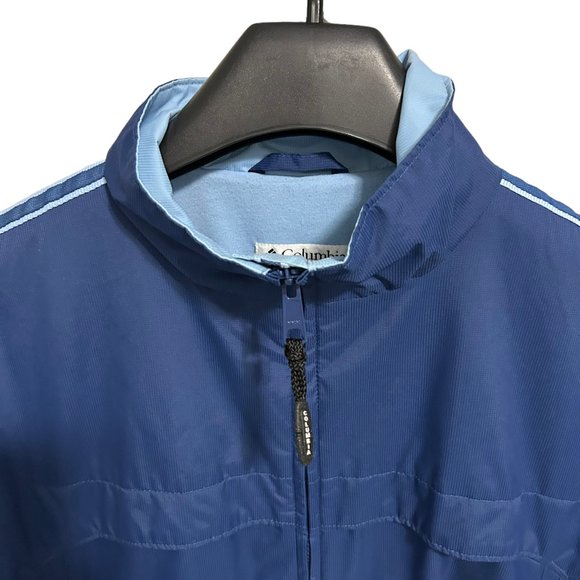 Columbia Sportswear Womens Coat Large Blue Packable Jacket Coat Waterproof - Picture 5 of 7